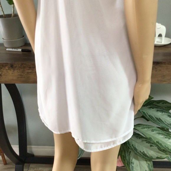 White Spaghetti Strap Swim Coverup - Picture 4 of 4